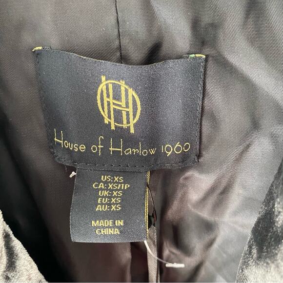 House of Harlow Gray NWTs Velvet Blazer size XS - Picture 6 of 7